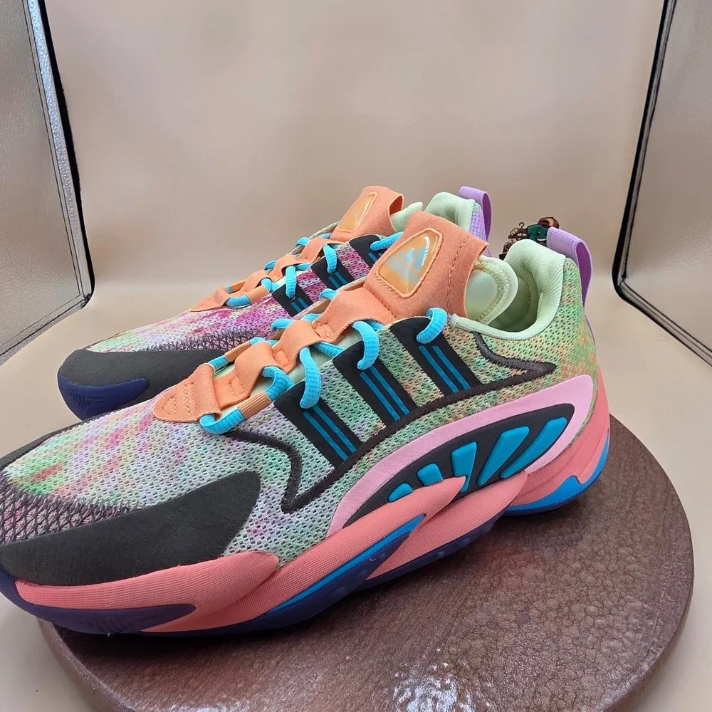 Adidas Pharrell Williams Crazy BYW 2.0 Multicolor Mens Basketball Shoes FU7369